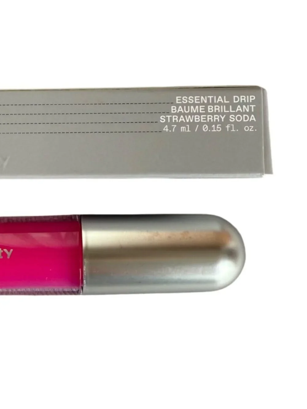 REM Beauty Essential Drip Glossy Lip Balm Strawberry Soda 0.15 oz Ariana Grande
